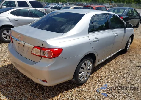 2012 Toyota Corolla Le из США, поврежденный, VIN 2T1BU4EE6CC829965